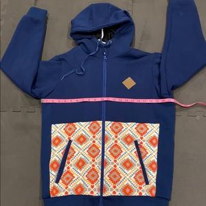 Jiberish Lined Hoodie